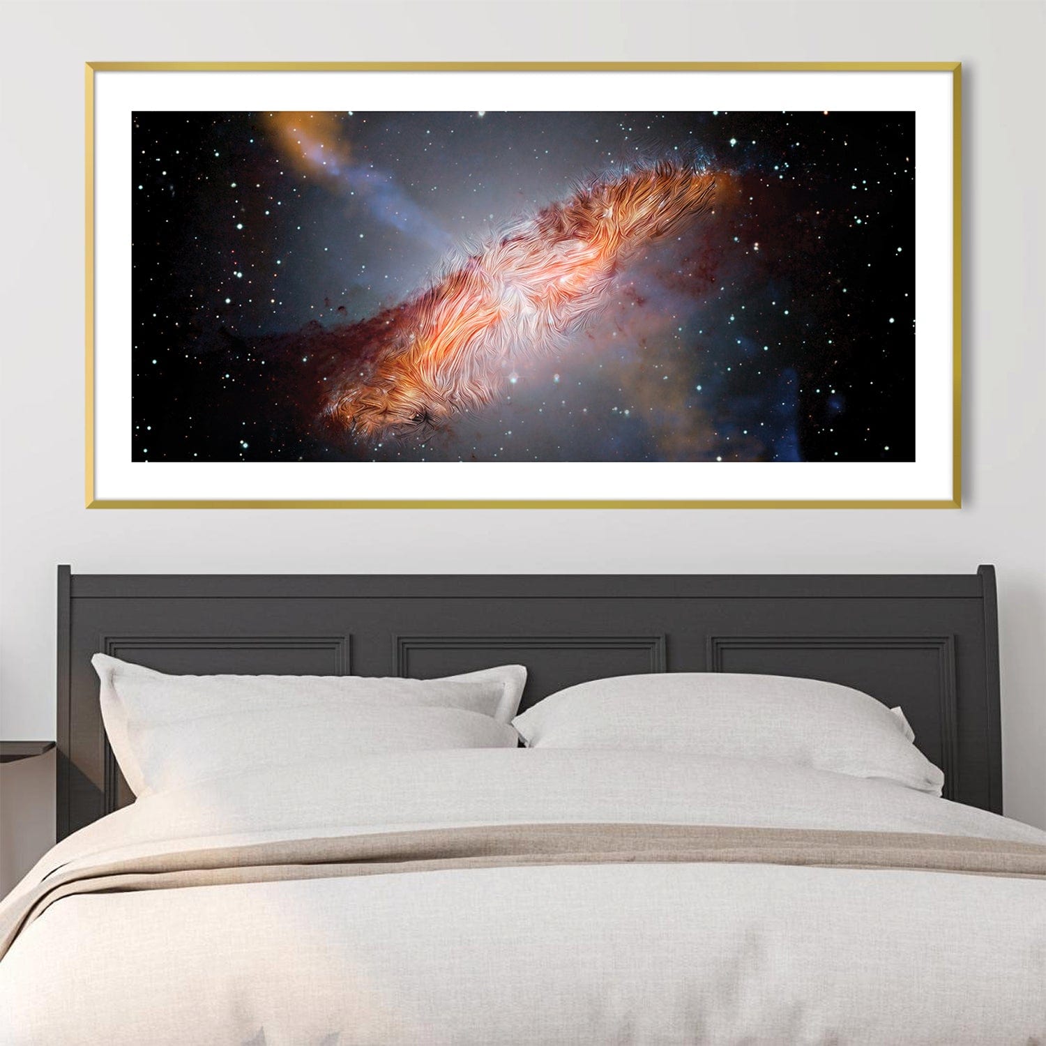 Centaurus A Canvas Art Clock Canvas