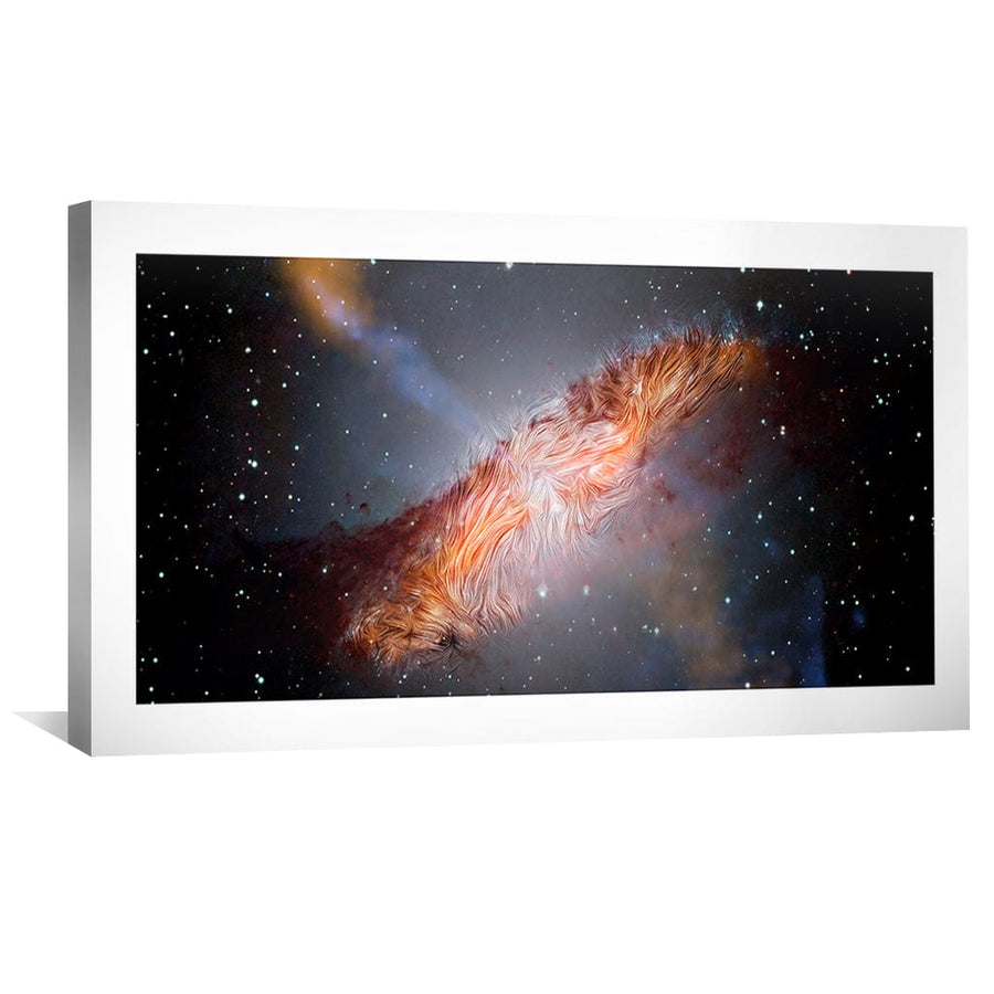Centaurus A Canvas Art Clock Canvas