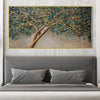 Circle Leaves Canvas Art Clock Canvas
