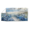 Coastal Bloom Easy Build Frame Posters, Prints, & Visual Artwork Fabric Print Only / 40 x 20in Clock Canvas