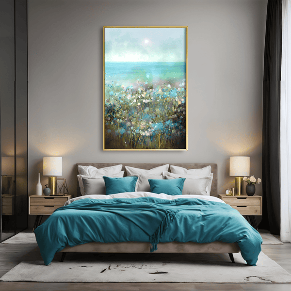 Coastal Daydream Canvas Art Clock Canvas