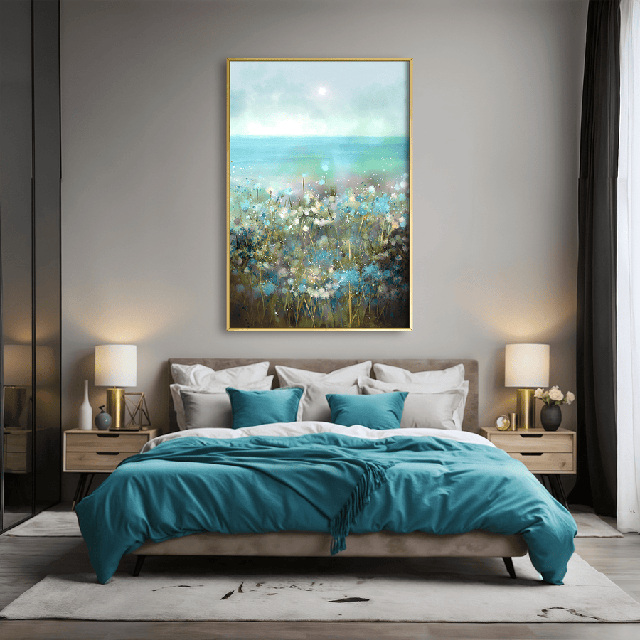 Coastal Daydream Canvas Art Clock Canvas