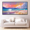 Coastline Reflections Canvas Art 20 x 10in / Canvas Clock Canvas