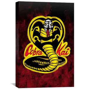 Cobra Kai Canvas Art Clock Canvas