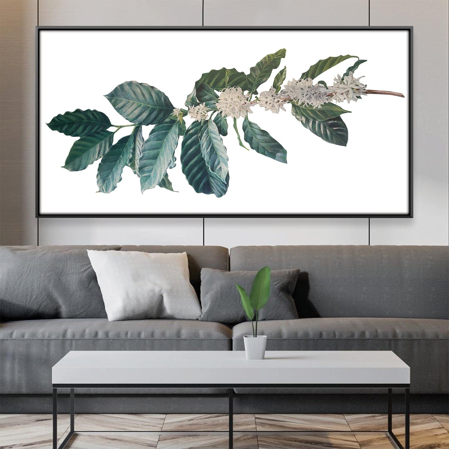 Coffee Leaves Canvas product thumbnail