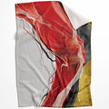 Color Wave B Blanket Blanket 75 x 100cm Clock Canvas