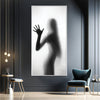 Contors of Mystery Canvas Art Clock Canvas