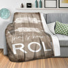 Cookin Vibes A Blanket Blanket Clock Canvas