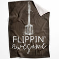Cookin Vibes B Blanket Blanket 75 x 100cm Clock Canvas
