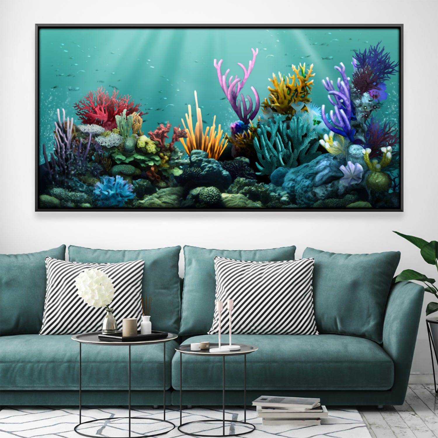 Coral Waters Canvas product thumbnail