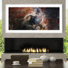 Cosmic Tarantula Canvas Art Clock Canvas