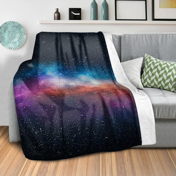 Cosmos Blanket Blanket Clock Canvas