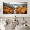 Country Road Canvas Art Clock Canvas