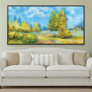 Countryside Harmony Canvas Art 20 x 10in / Canvas Clock Canvas