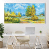 Countryside Harmony Canvas Art Clock Canvas