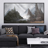 Crest of the Wild Canvas Art 20 x 10in / Canvas Clock Canvas