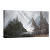 Crest of the Wild Canvas Art Clock Canvas