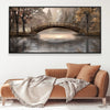 Crossing Still Waters Canvas Art 20 x 10in / Canvas Clock Canvas