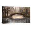 Crossing Still Waters Canvas Art Clock Canvas