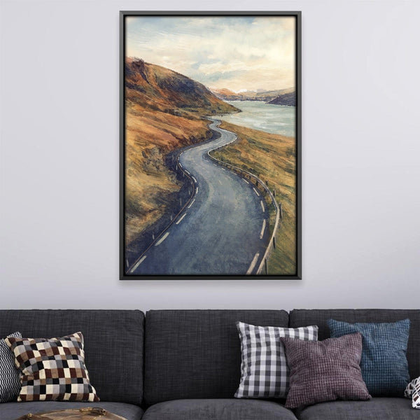 Curves of the Highlands Canvas Art 12 x 18in / Canvas Clock Canvas
