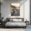 Curves of the Highlands Canvas Art Clock Canvas