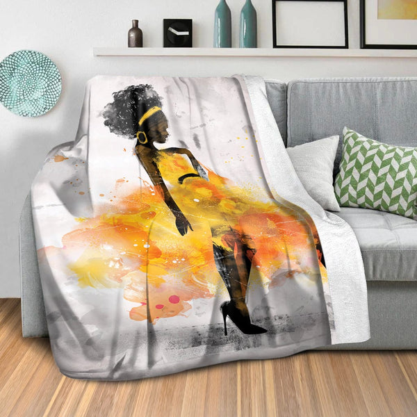 Dancing Queen A Blanket Blanket Clock Canvas