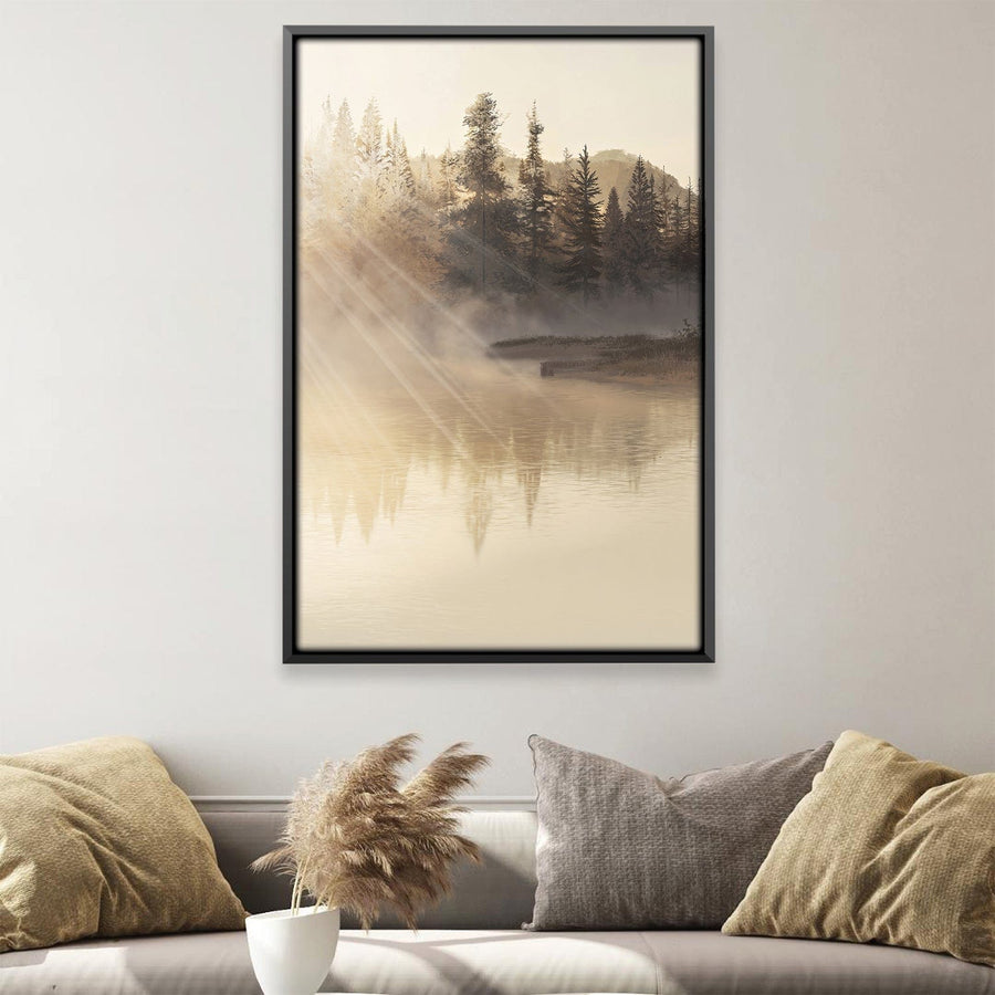 Dawn Lightfall Canvas Art 12 x 18in / Canvas Clock Canvas