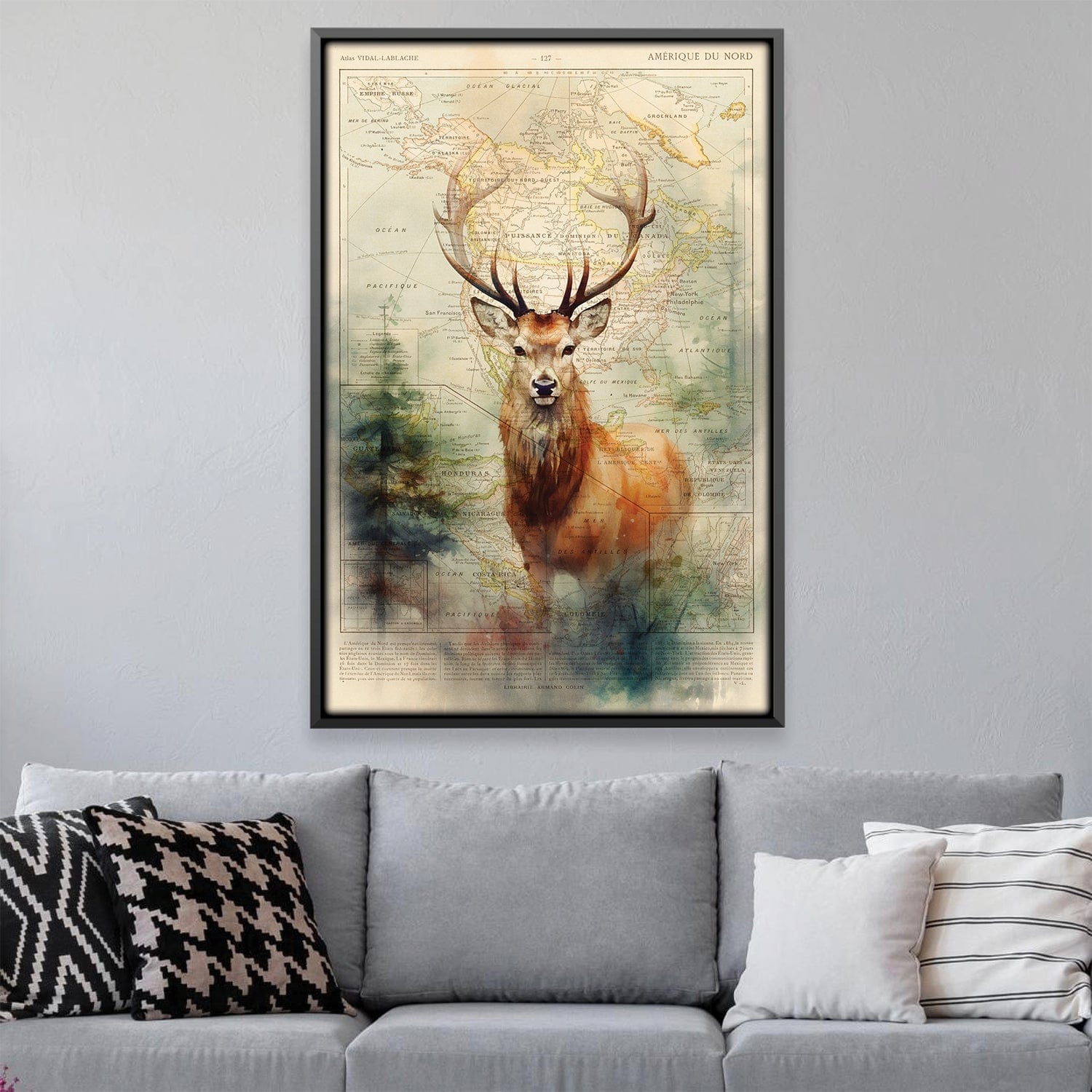 Deer in the Forest Canvas product thumbnail