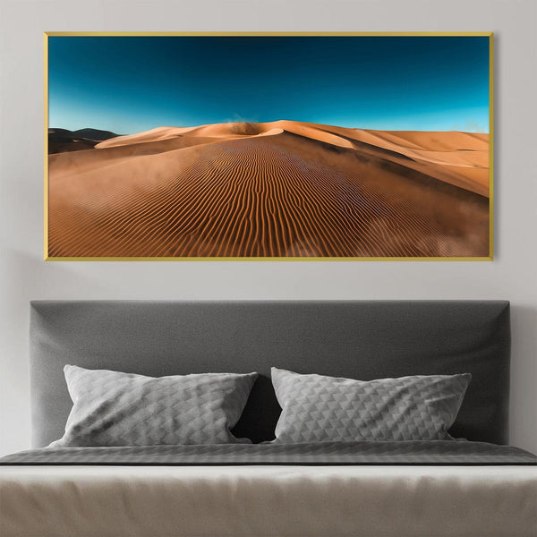 Desert Pattern Canvas Art Clock Canvas