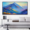 Dimensional Mountain Canvas Art Clock Canvas