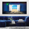 Doors to the Coast Canvas Art 20 x 10in / Canvas Clock Canvas