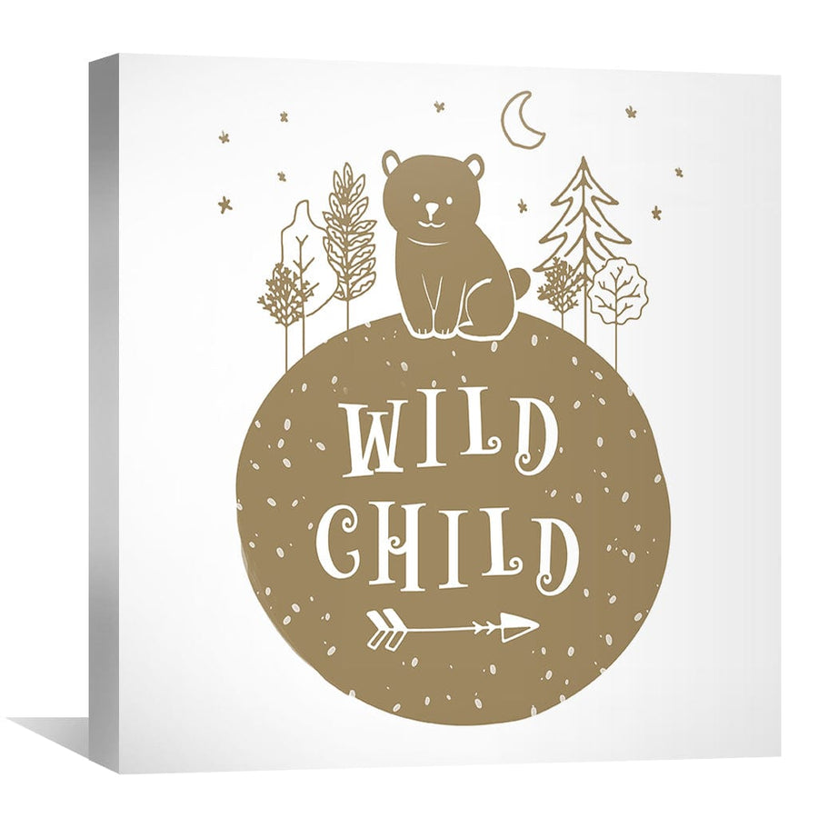 Dream Big, Roam Far 1 Canvas Art Clock Canvas