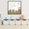 Dream Big, Roam Far 2 Canvas Art 12 x 12in / Canvas Clock Canvas