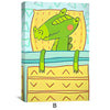 Dreamland Buddies Canvas Art B / 12 x 18in / Canvas Clock Canvas