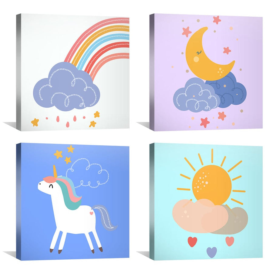 Dreamland Wonders Canvas Art Clock Canvas