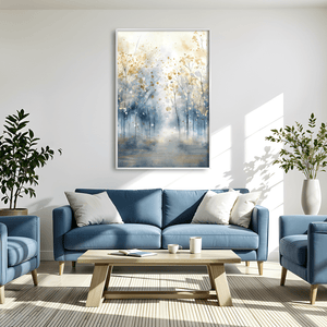 Dreamlight Forest Canvas Art Clock Canvas