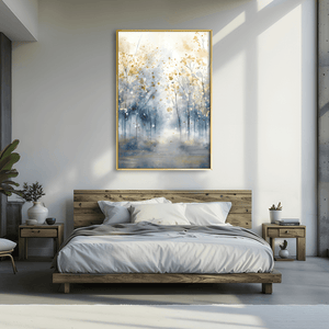 Dreamlight Forest Canvas Art Clock Canvas