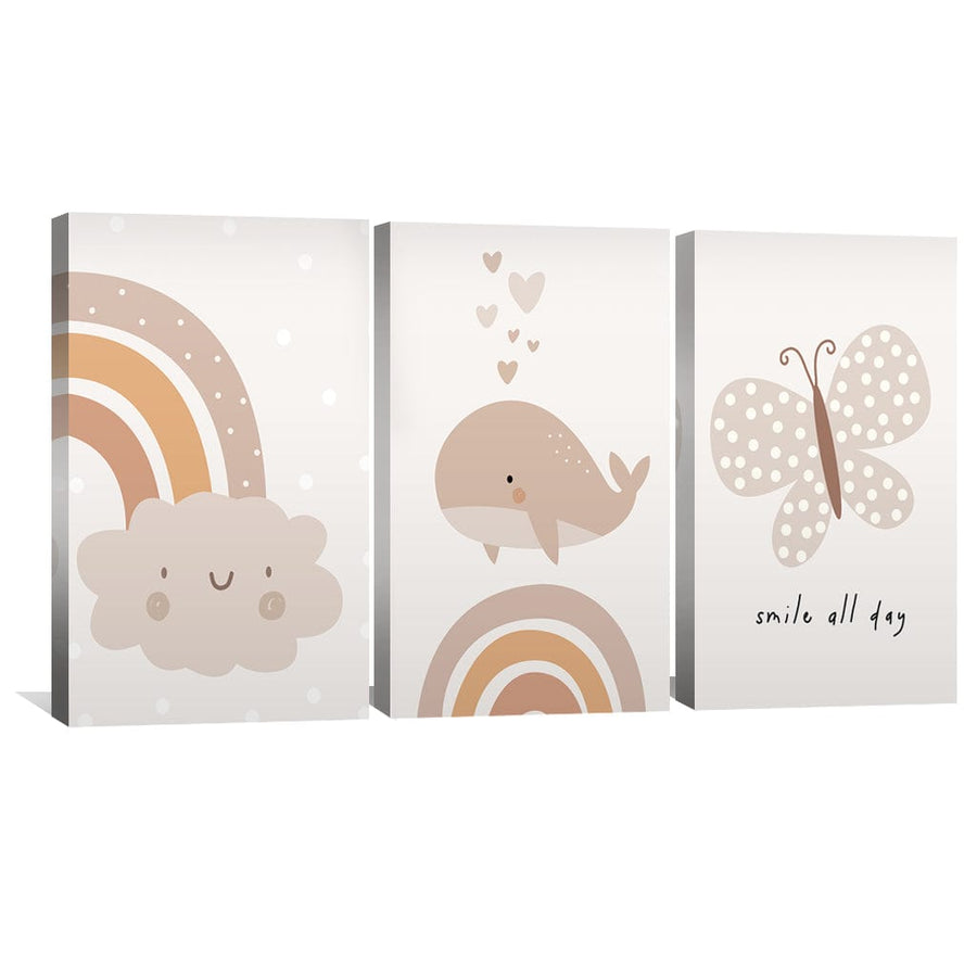 Dreams and Whimsy Canvas Art Clock Canvas