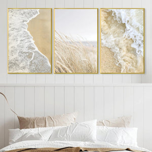 Dreamy Shores Canvas Art Clock Canvas