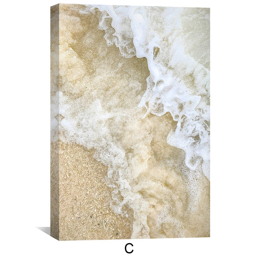 Dreamy Shores Canvas Art Clock Canvas