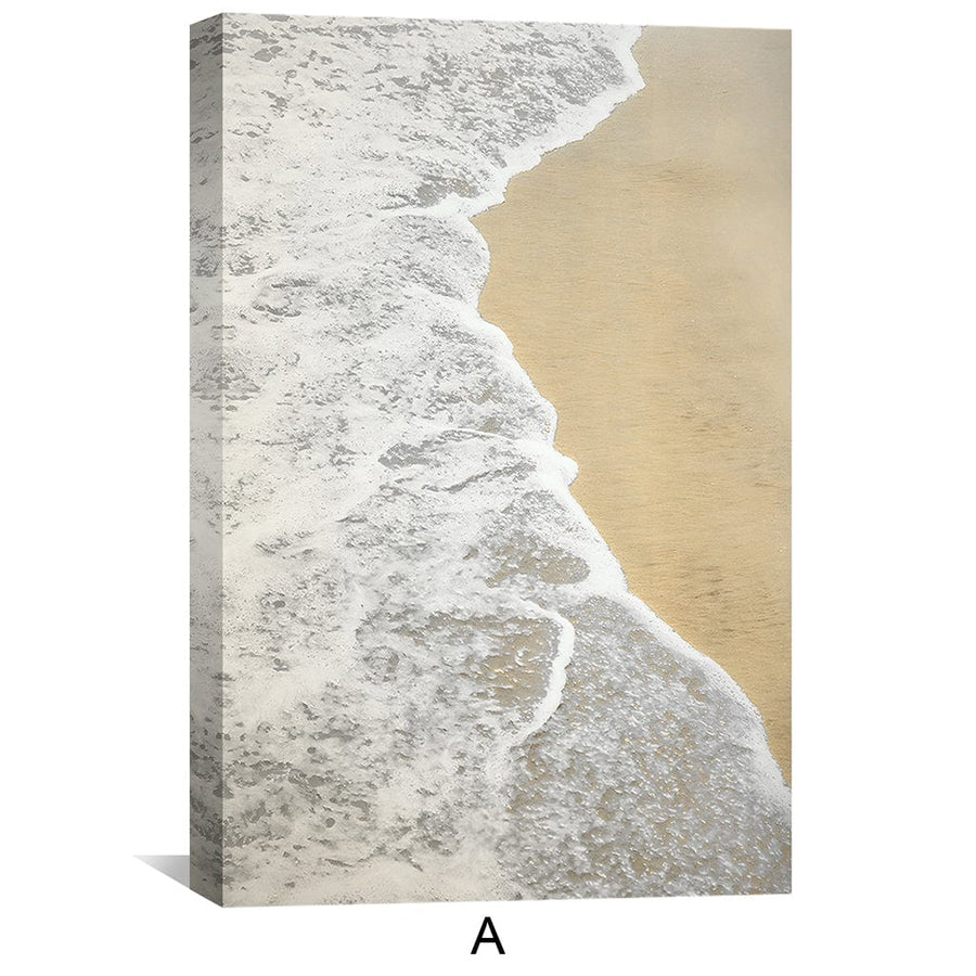 Dreamy Shores Canvas Art Clock Canvas