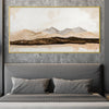 Drifted Plains Canvas Art Clock Canvas