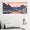 Dusk Reflection Canvas Art Clock Canvas