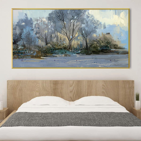 Echoes of the Forest Floor Canvas Art Clock Canvas