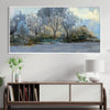 Echoes of the Forest Floor Canvas Art Clock Canvas