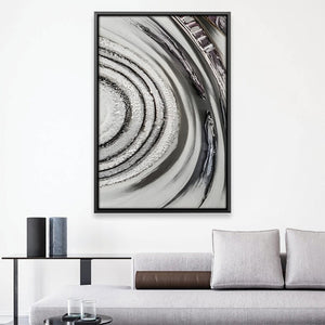Eclipse Symphony Canvas Art 30 x 45cm / Unframed Canvas Print Clock Canvas