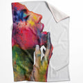 Ecstasy C Blanket Blanket 75 x 100cm Clock Canvas