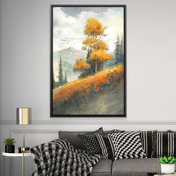 Edge of Fall Canvas Art 12 x 18in / Canvas Clock Canvas
