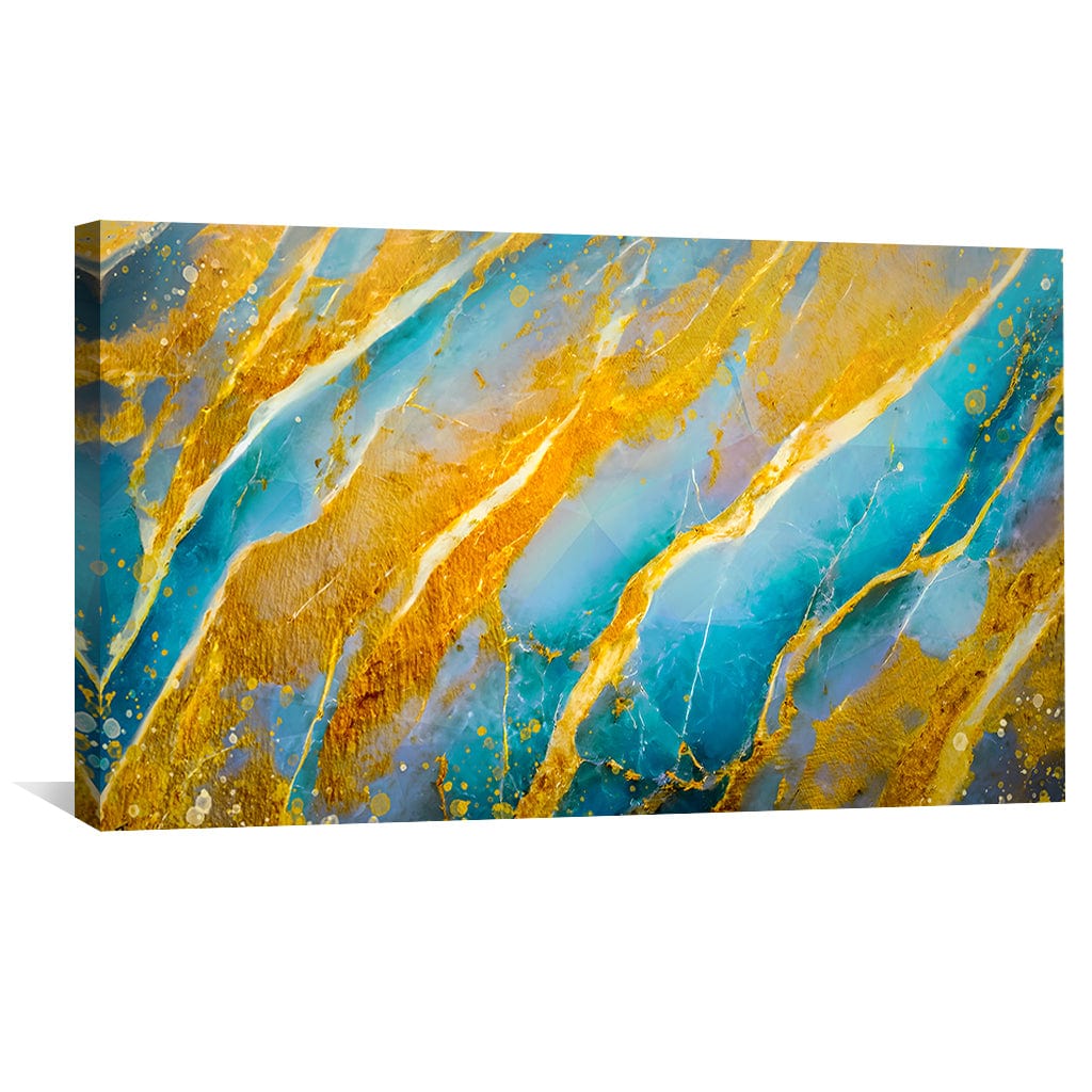 Eldorado Stream Canvas Art Clock Canvas