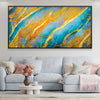 Eldorado Stream Canvas Art Clock Canvas